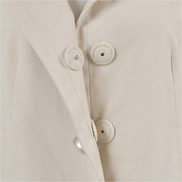 GERARD DAREL Cotton Peacoat ¾ Length Sleeve Snap Closure - Picture 5 of 12